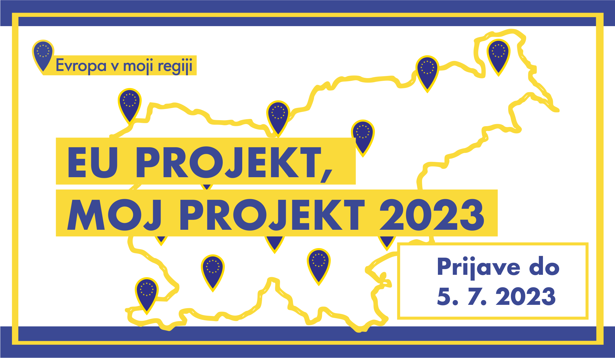 EU projekt, moj projekt 2023. Prijave do 7. julija 2023.