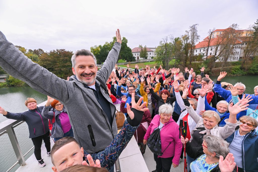 Obiskovalci predstavitvenega dogodke Novo mesto - mesto urbanega napredka