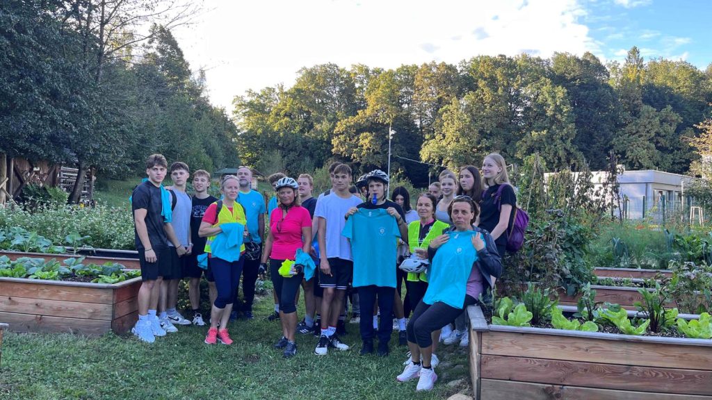 Skupina dijakov Šole kohezije