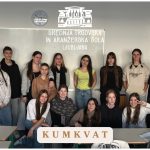 Dijaki Srednje trgovske in aranžerske šole v Ljubljani