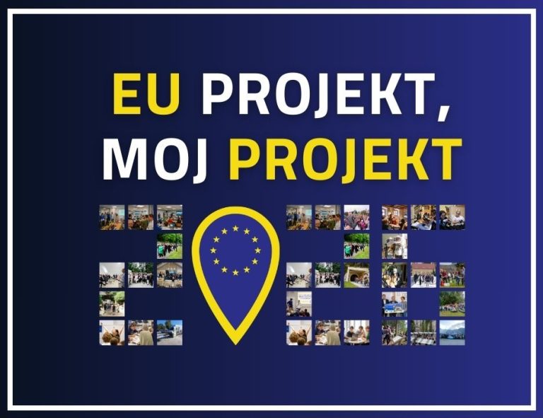 Grafični element EU projekt, moj projekt 2026
