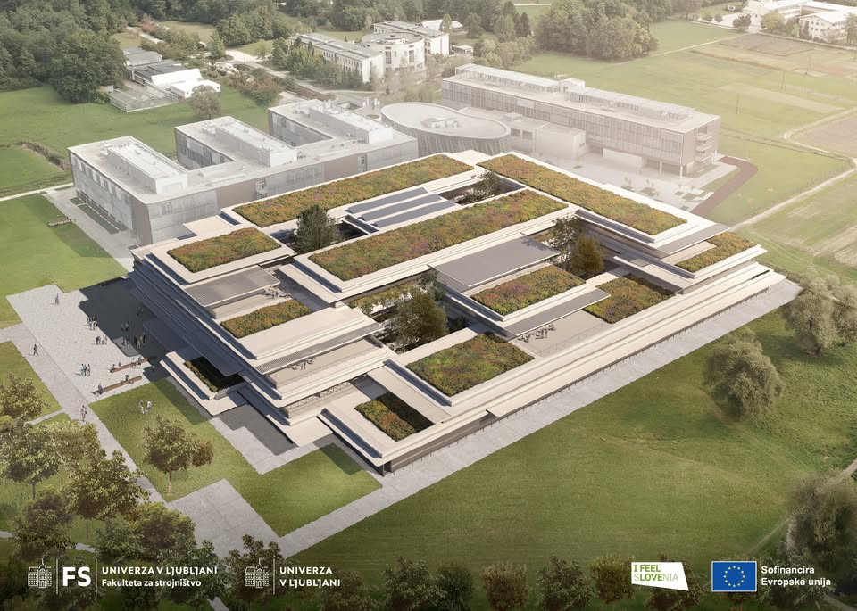 Prikaz načrtovane Fakultete za strojništvo