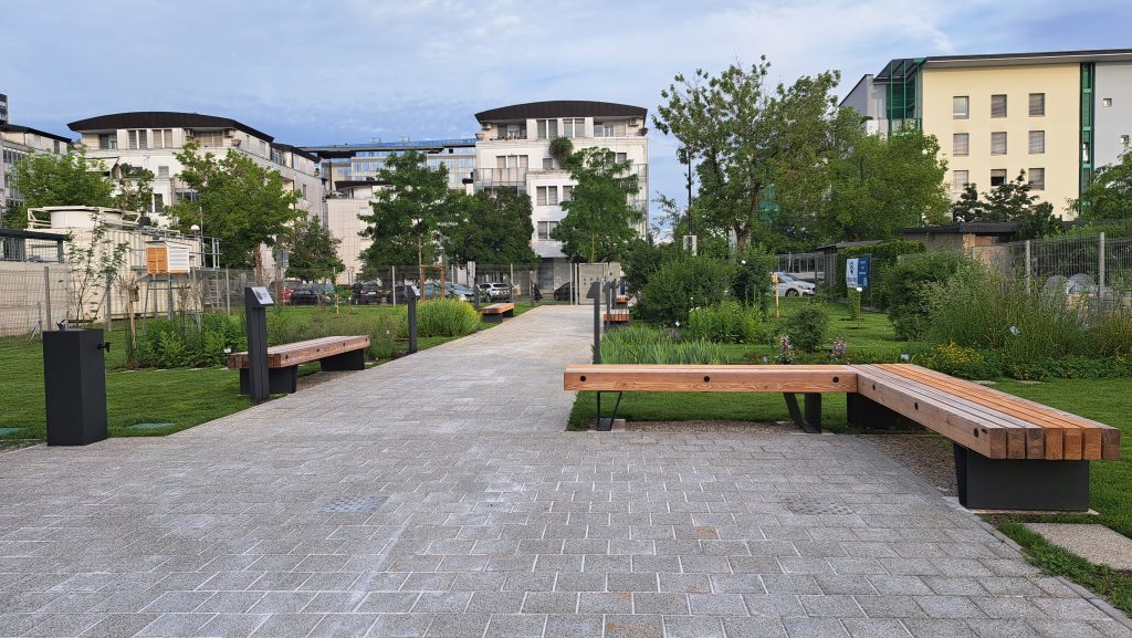 Fenološki park v Ljubljani.